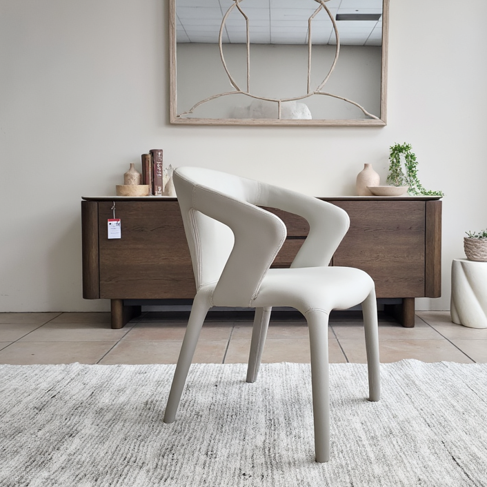 Matteo Dining Chair In Grey