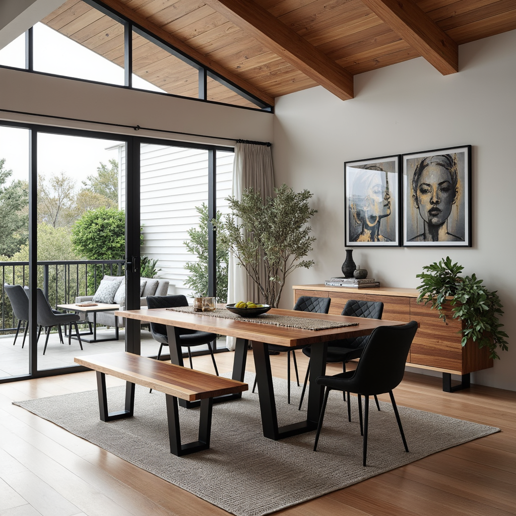 Highland Blackwood 6 Piece Dining Package