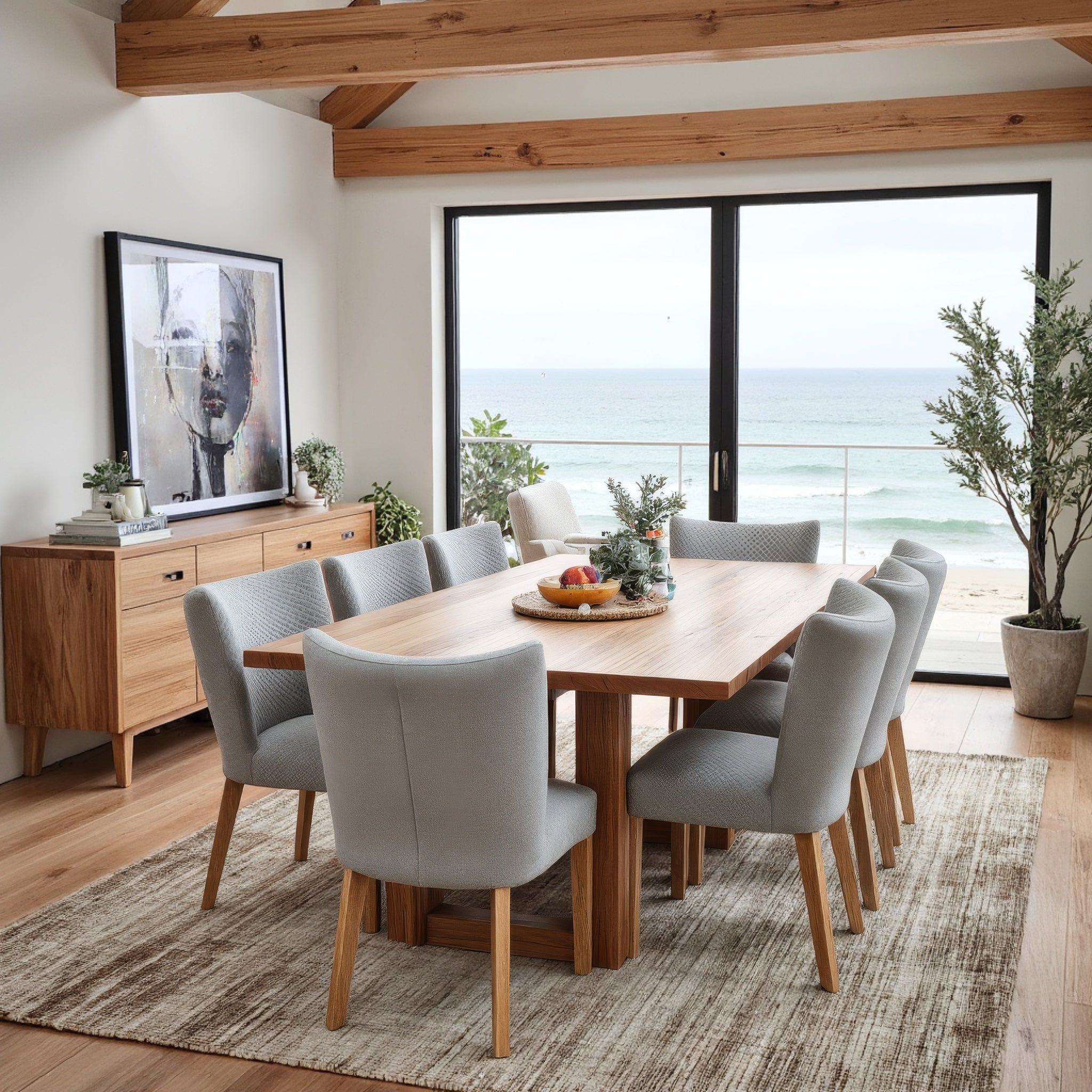 Sussex 9 Pce 2.1m Dining Setting