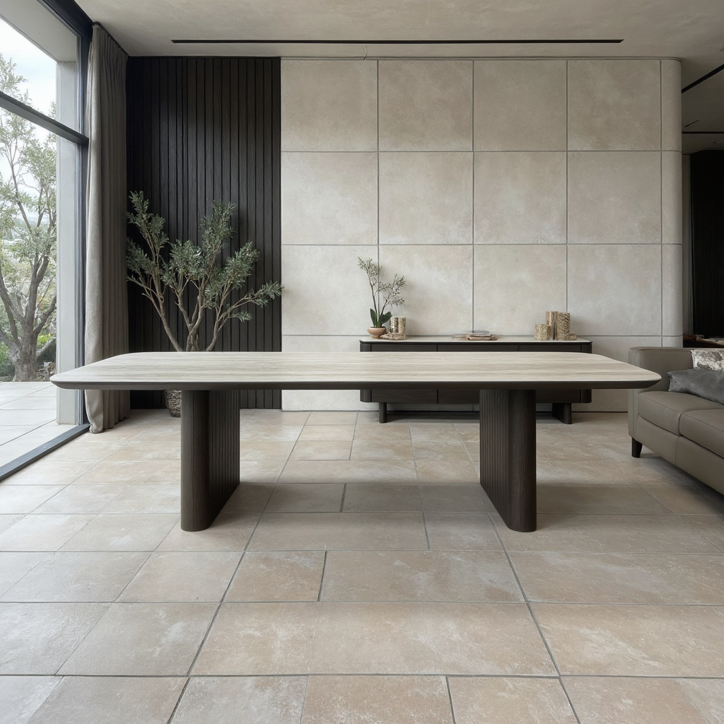 Capri 210cm Ceramic Dining Table