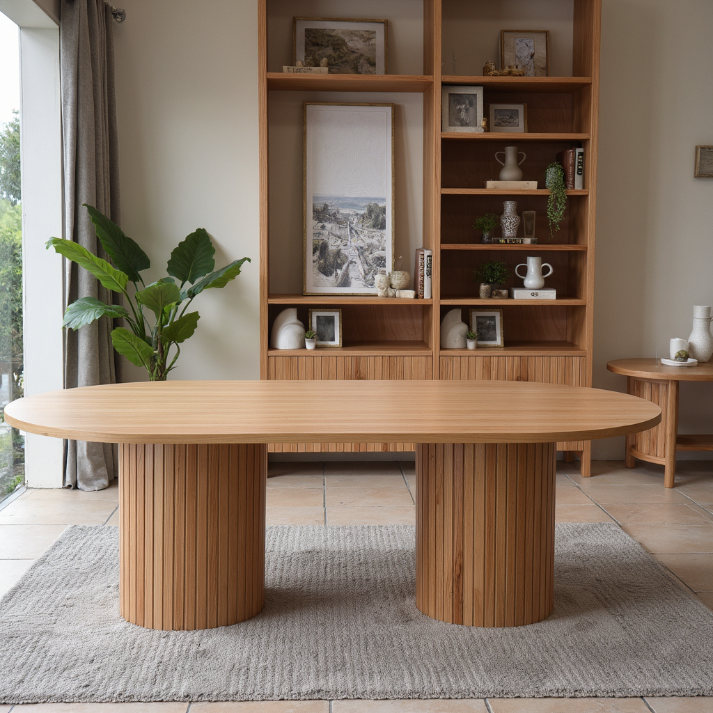 Morocco 210cm Table In Natural Australian Messmate