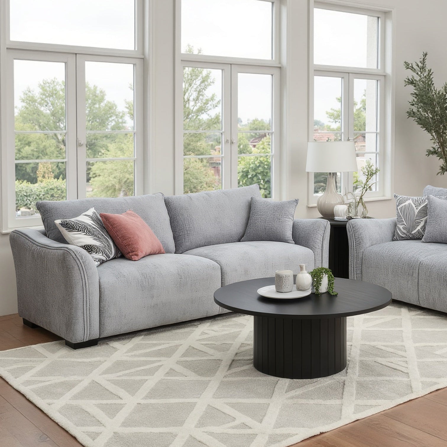 Regal 3 Seater Sofa In Oyster Grey