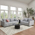 Regal 3+2 Sofa Pair in Oyster Grey