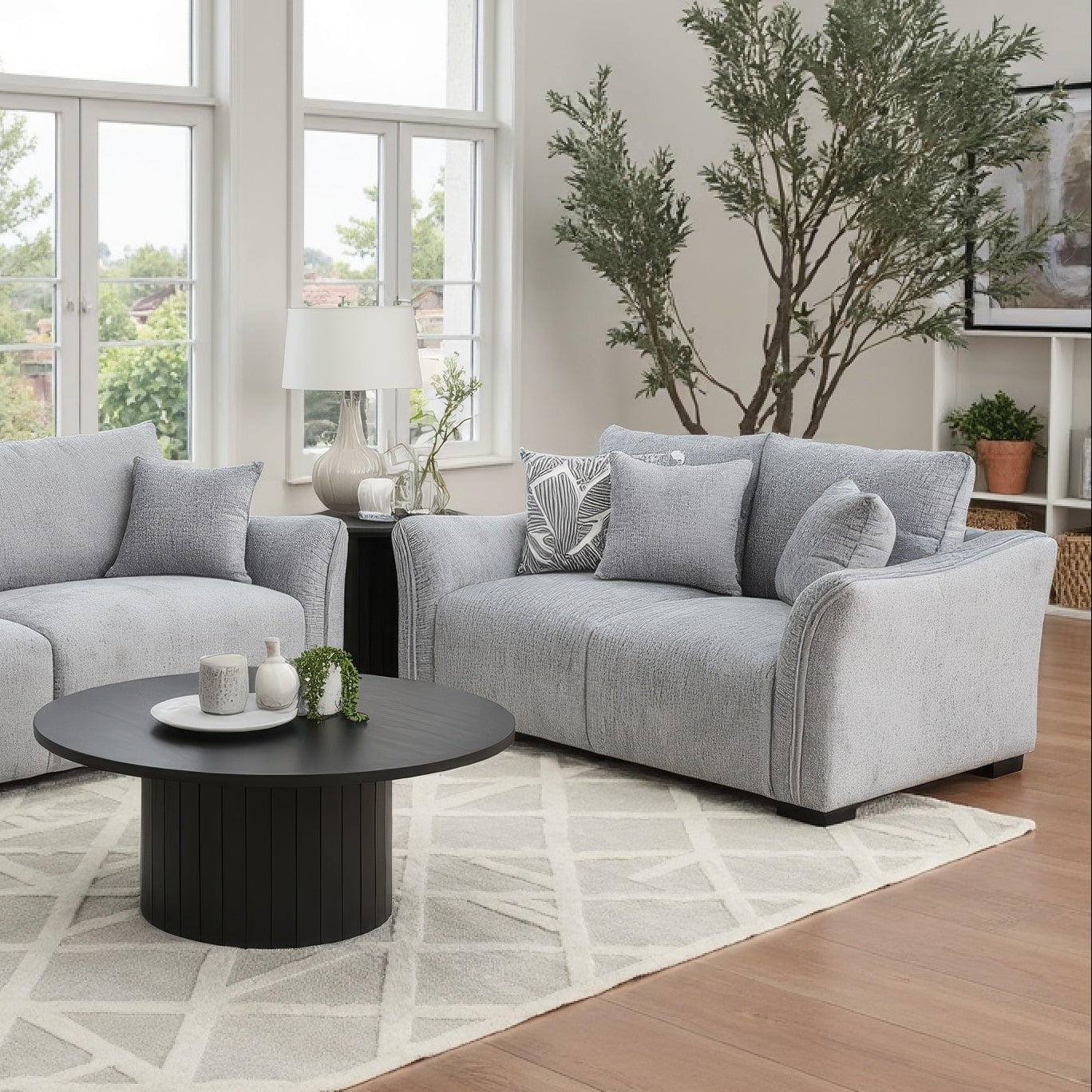 Regal 2 Seater Sofa In Oyster Grey