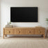 Morocco 220cm TV Unit In Natural Australian Messmate