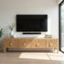 Morocco 220cm TV Unit In Natural Australian Messmate