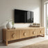 Morocco 220cm TV Unit In Natural Australian Messmate