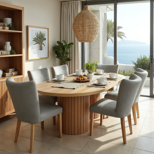 Morocco 7 Piece Dining Package with 190cm table