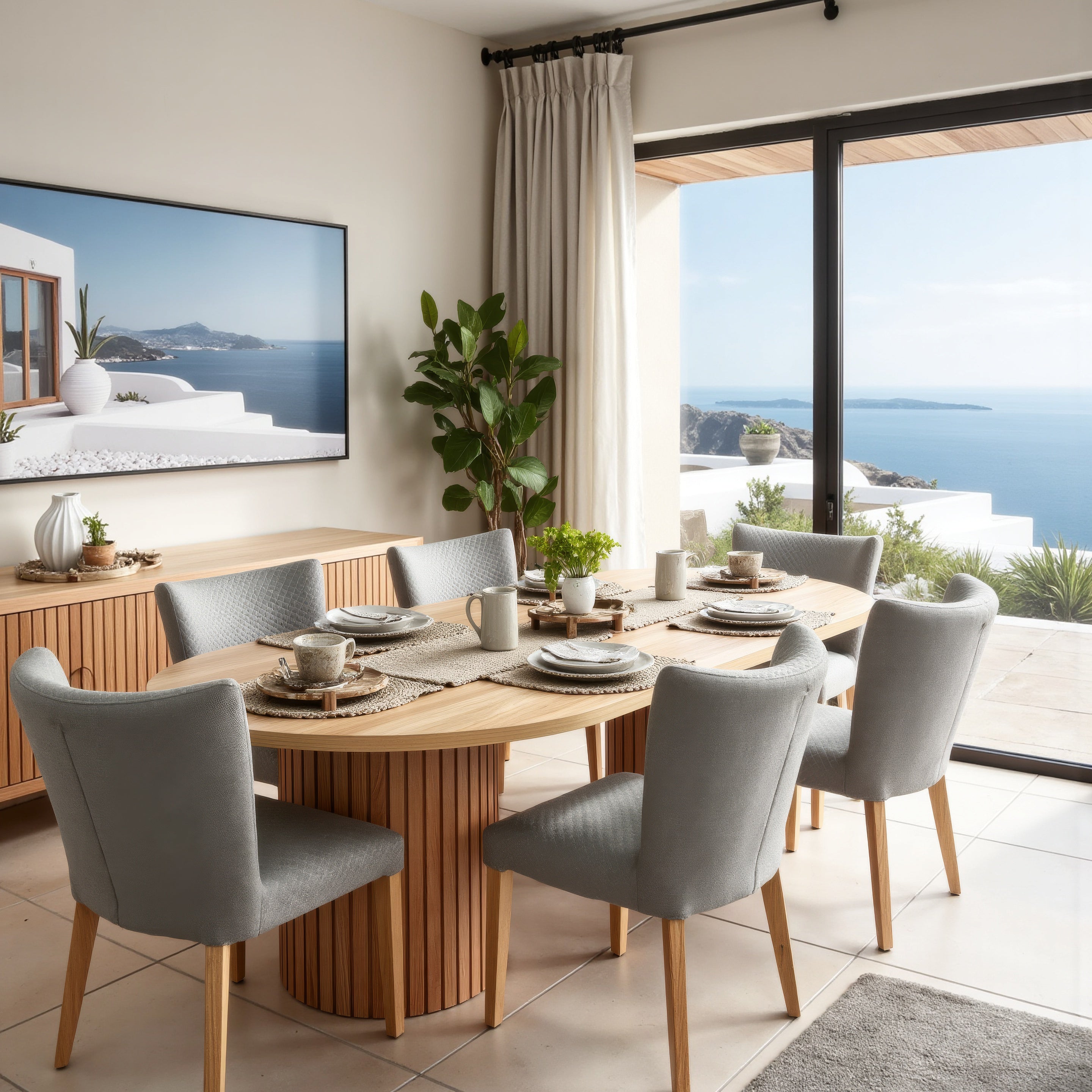 Morocco 7 Piece Dining Package with 190cm table