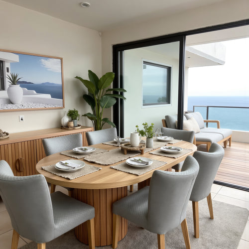 Morocco 7 Piece Dining Package with 190cm table