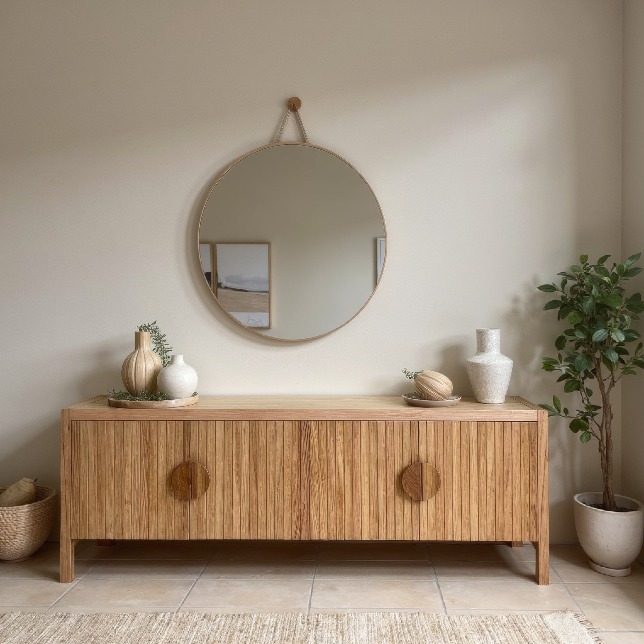 Morocco Buffet In Natural Australian Messmate