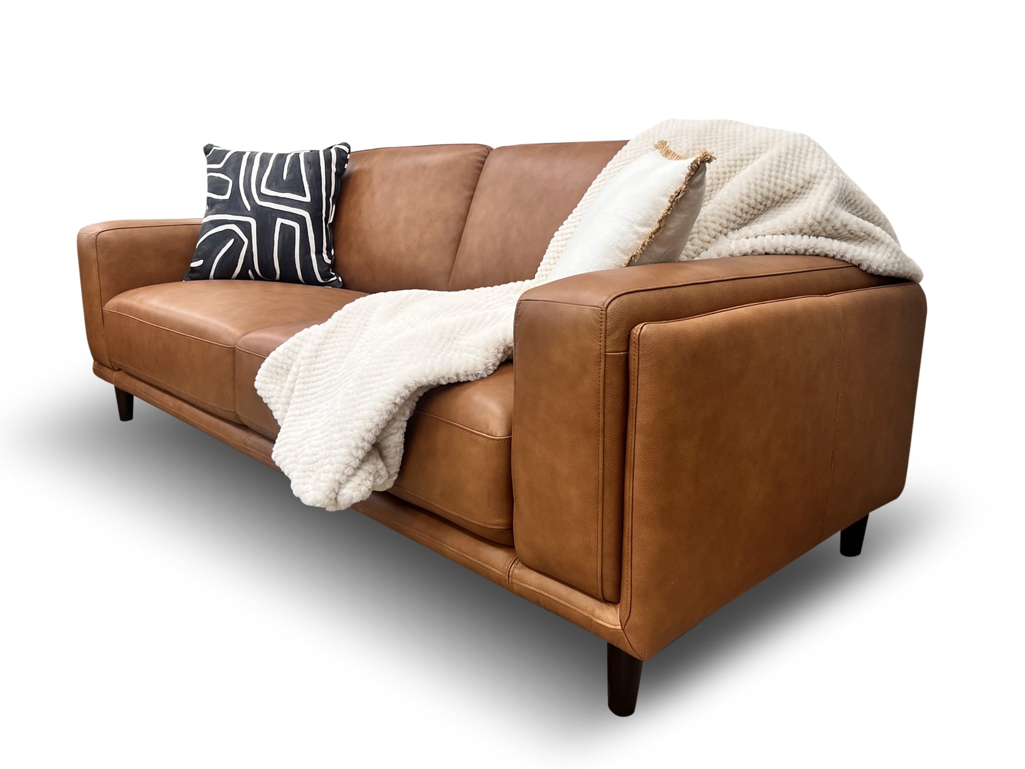 Daintree 3+2 Seater Package In Tan leather