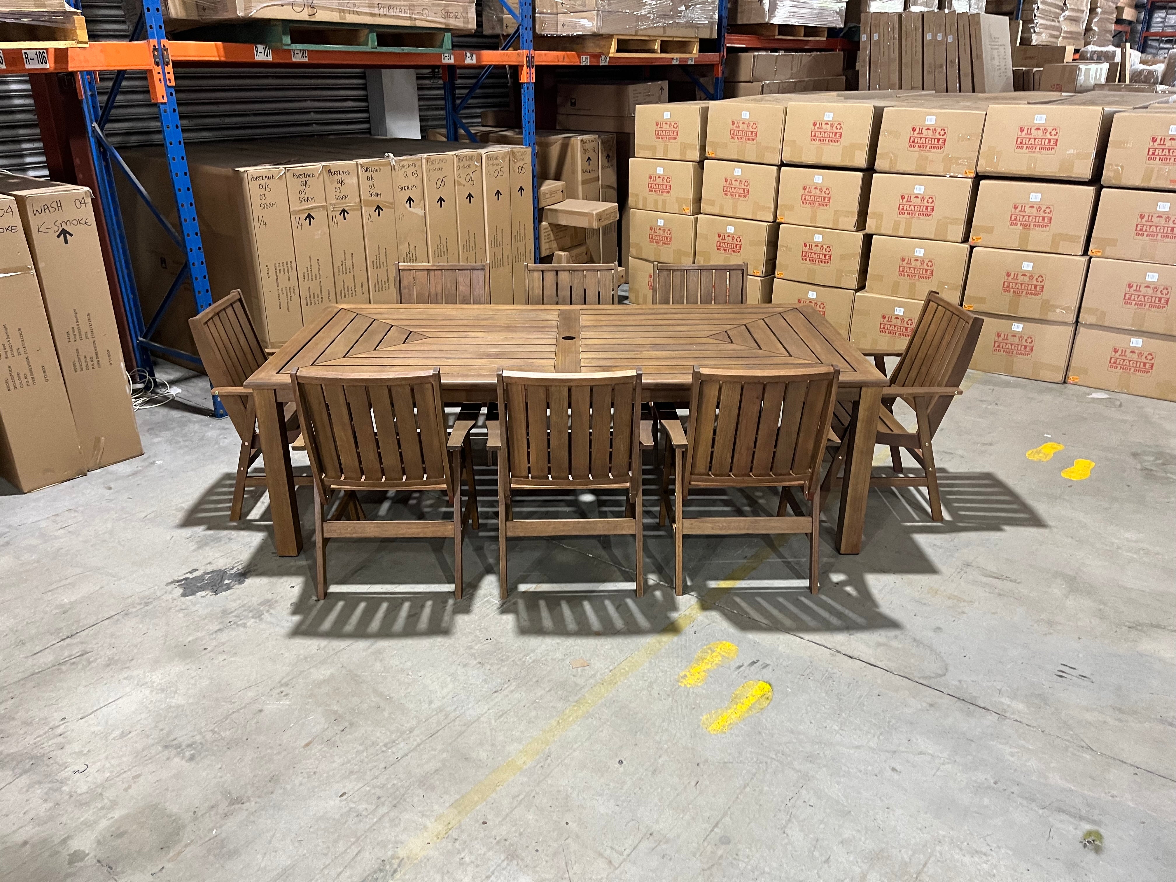 Nullarbor 9 Piece Outdoor Package