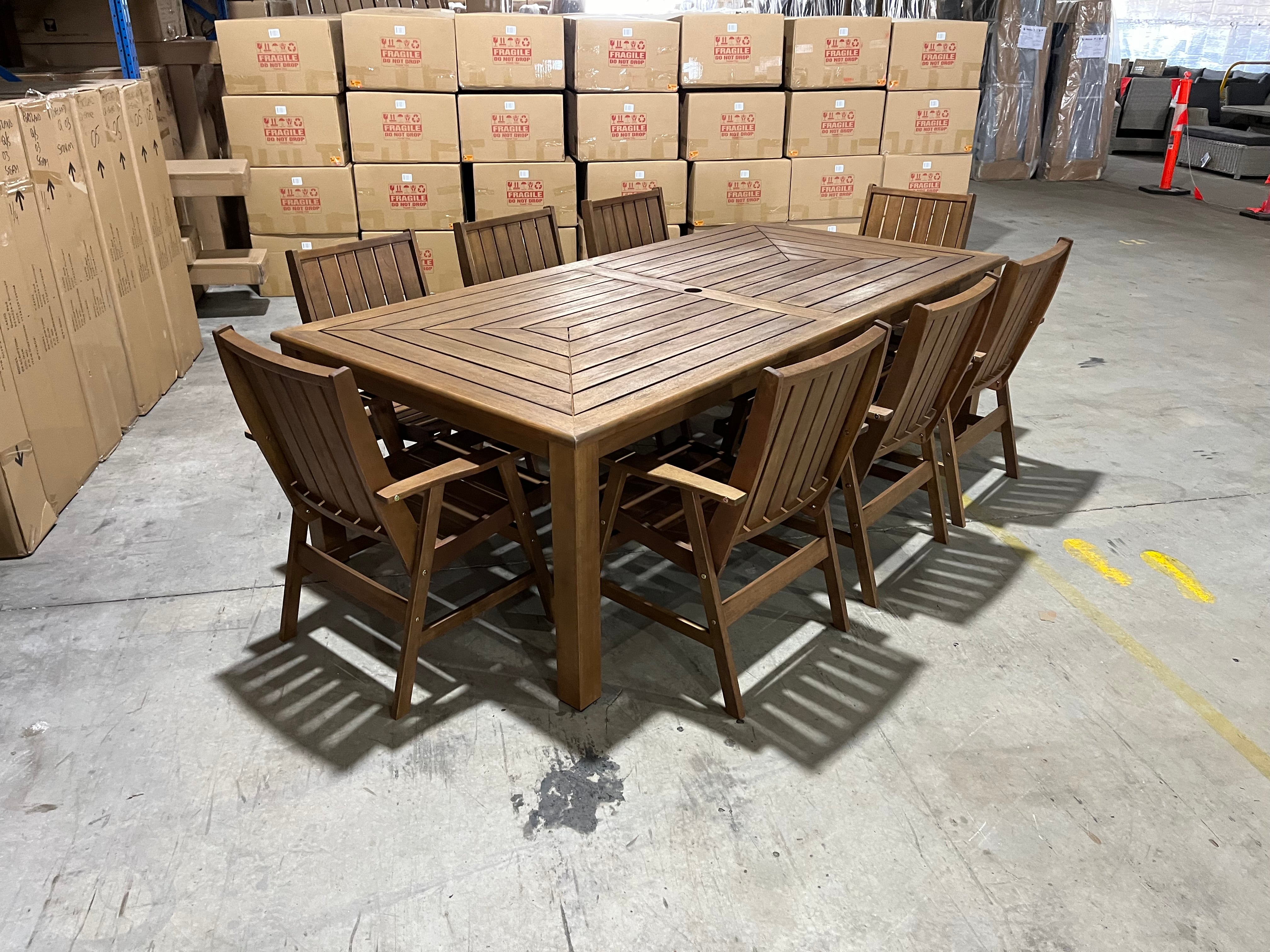 Nullarbor 9 Piece Outdoor Package