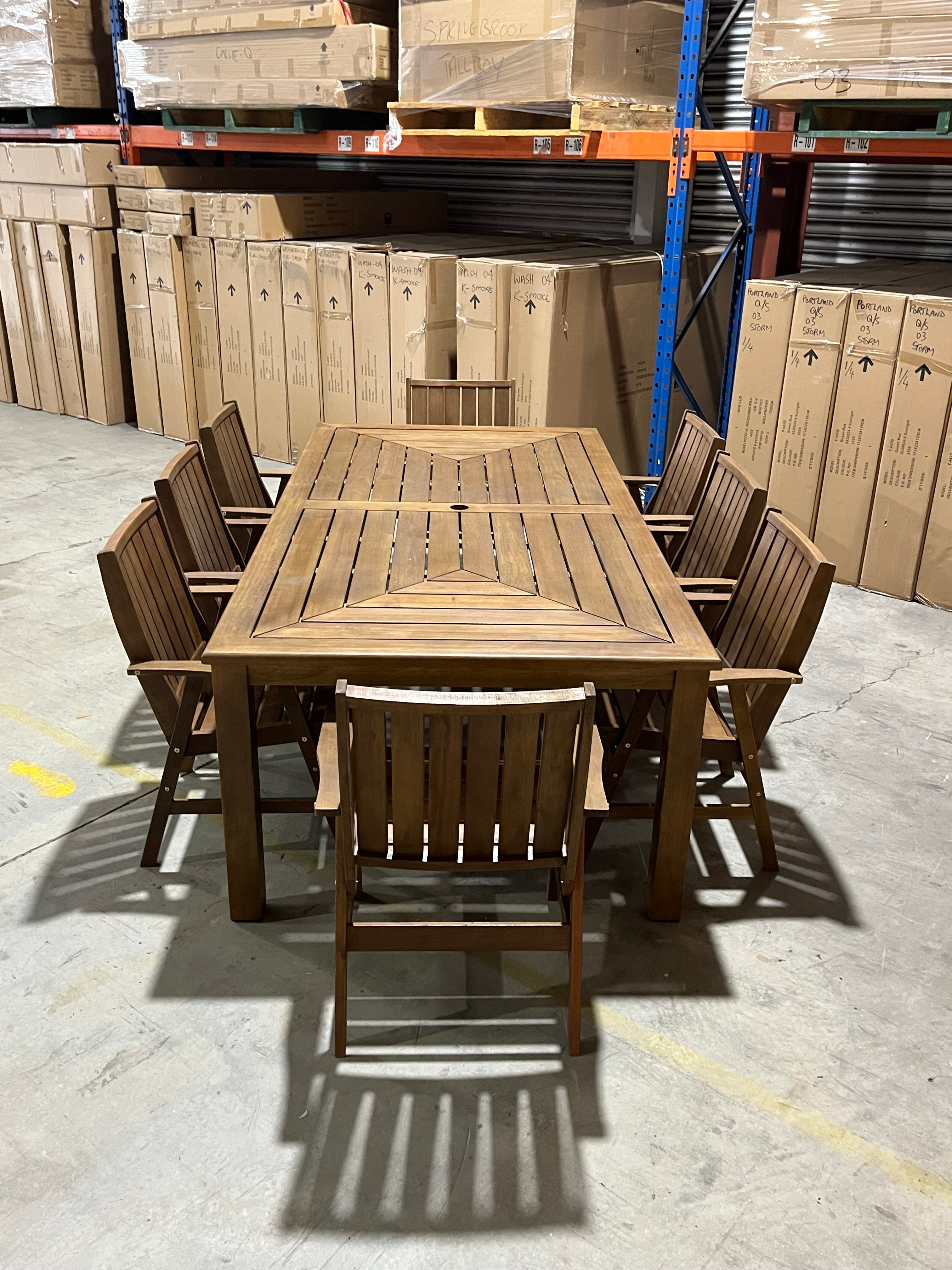 Nullarbor 9 Piece Outdoor Package