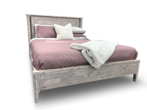 Callie Queen size bed acacia timber