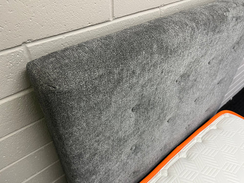 Stuart single bed in grey