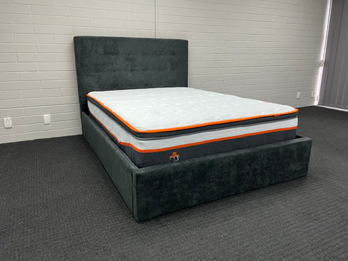 Stuart double in charcoal