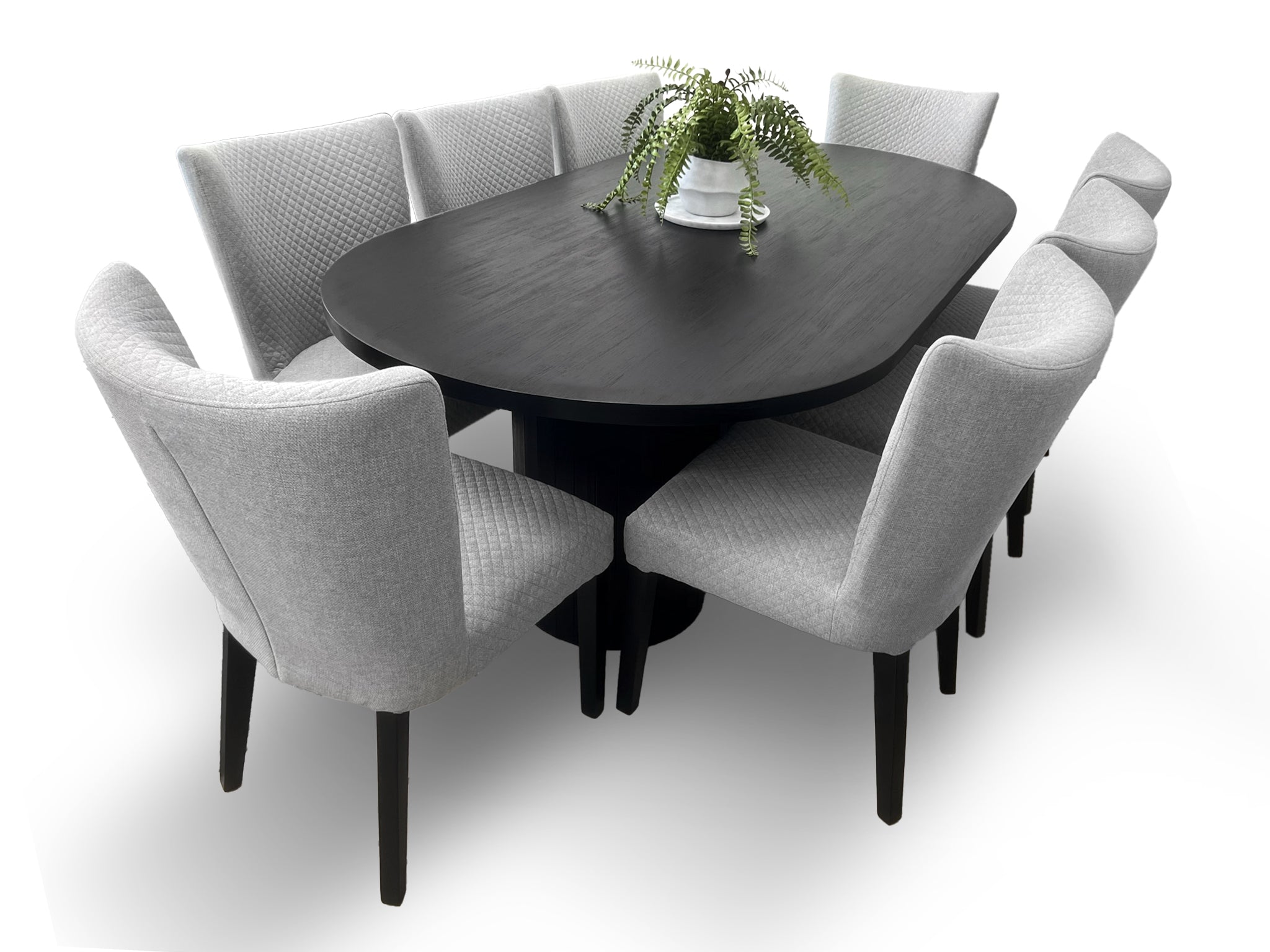 Athena 2.1m 9 Piece Dining Package