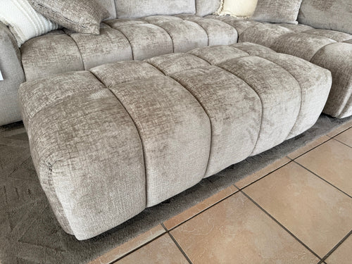 Bubble Ottoman In Taupe