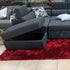 Bronte Right Chaise with sofabed in charcoal