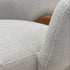 Clinton Dining Chair In Natural With Black Leg