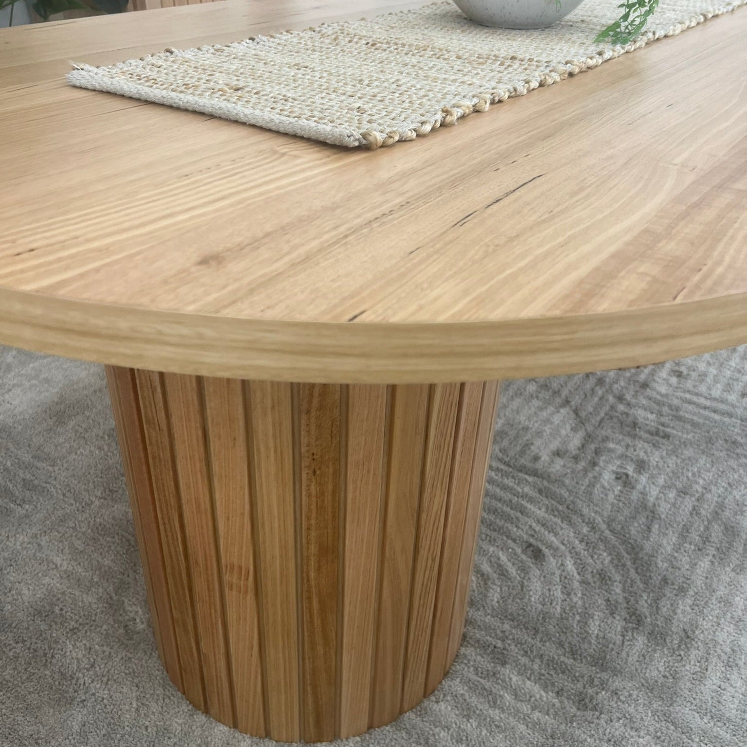 Morocco 240cm Table In Natural Australian Messmate