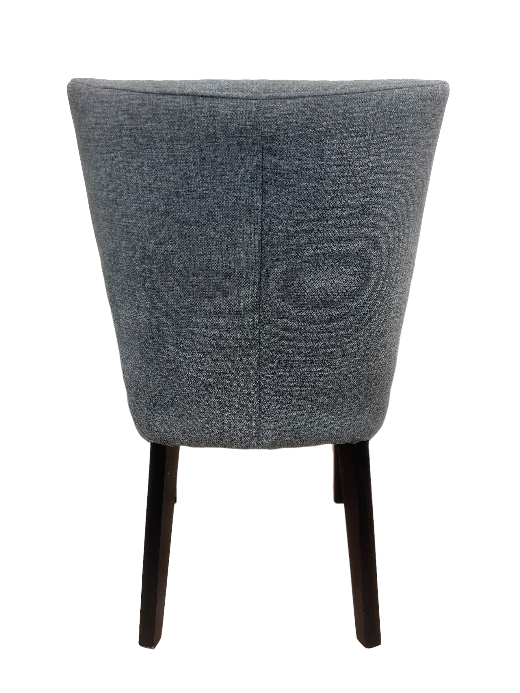 Tobago Upholster Chair In Charcoal With Black Leg