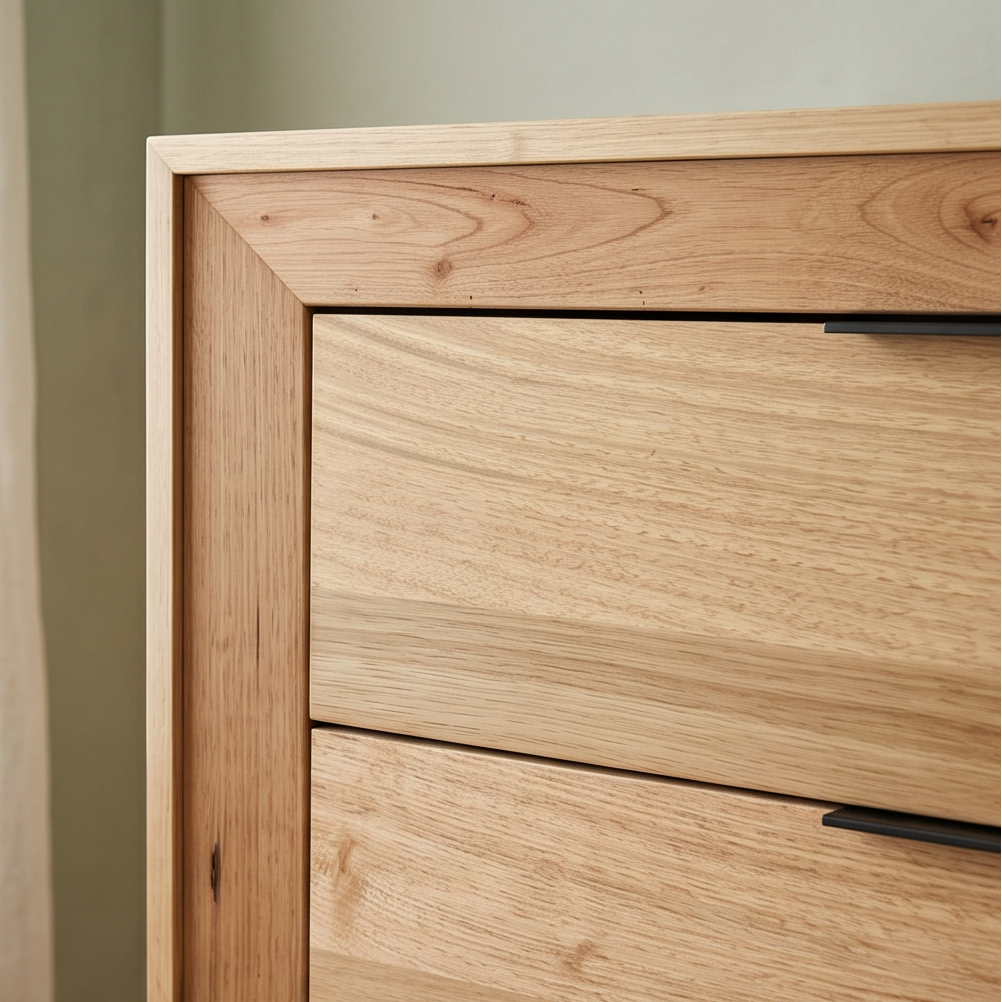 Ottawa Tasmanian Oak Tallboy Chest