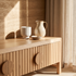 Morocco 185cm TV Unit  In Natural Australian Messmate