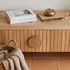 Morocco 185cm TV Unit  In Natural Australian Messmate
