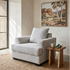 Pearce Accent Chair In Soft Grey