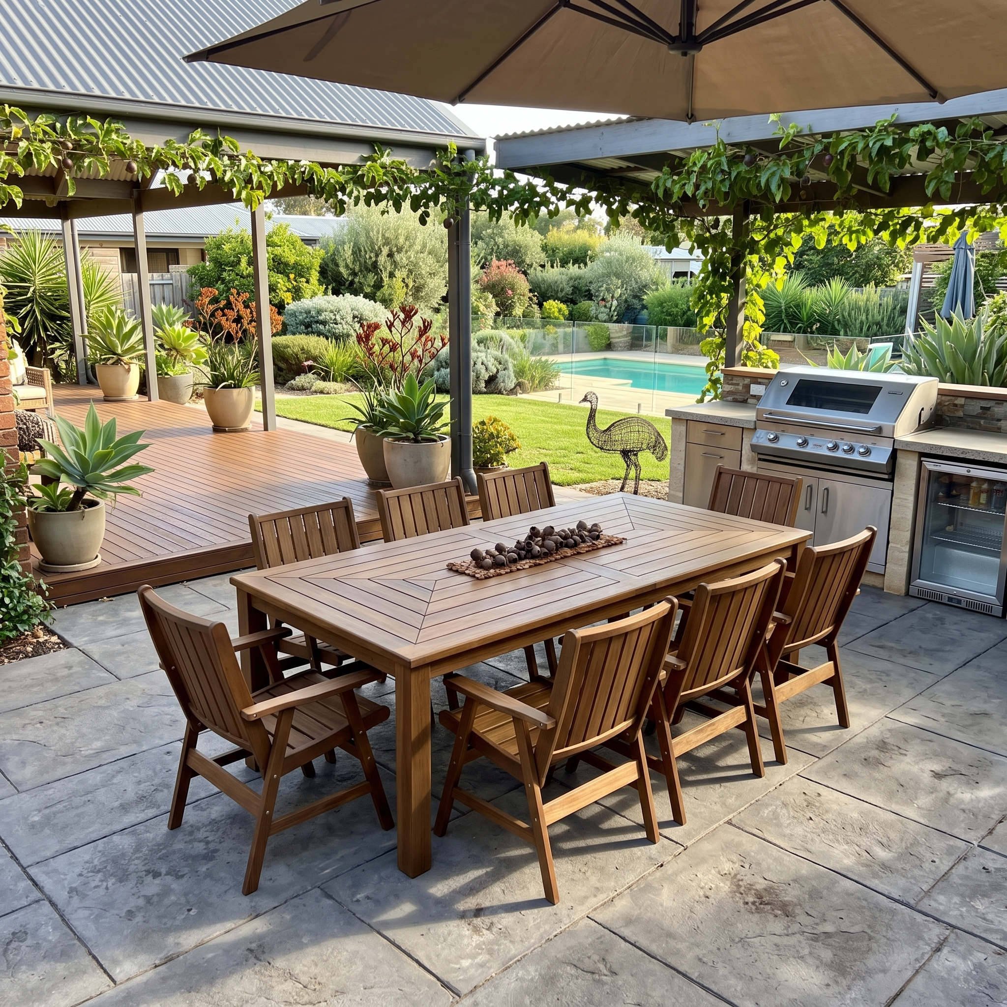 Nullarbor 9 Piece Outdoor Package