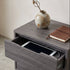 Vienna bed side chest in grey