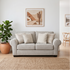 Remmy 2 Seater Sofa In Natural Grey