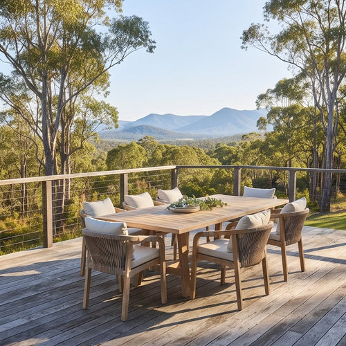 Replay 7 Piece Outdoor Dining Package