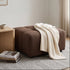 Bradshaw Ottoman In Chocolate