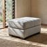 Pearce Ottoman In Soft Grey
