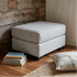 Pearce Ottoman In Soft Grey