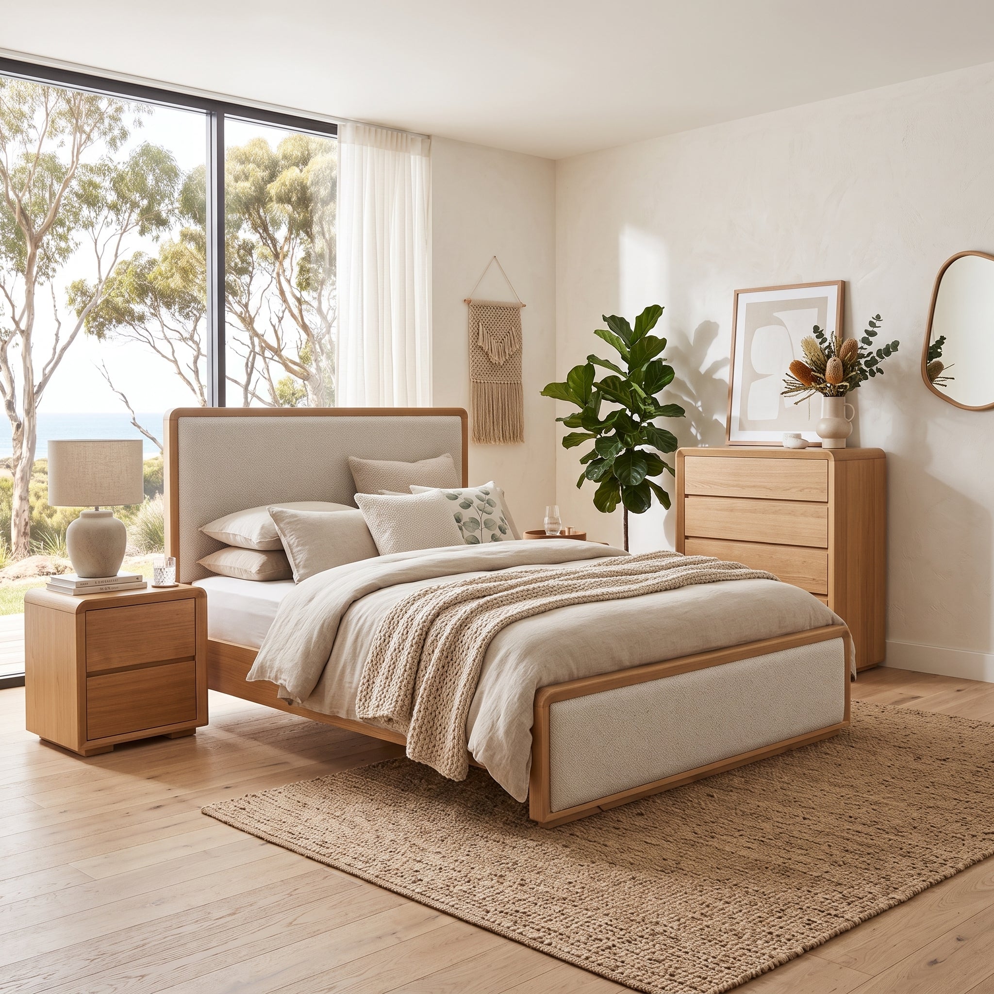 Cassandra 4 Piece King Tallboy Package