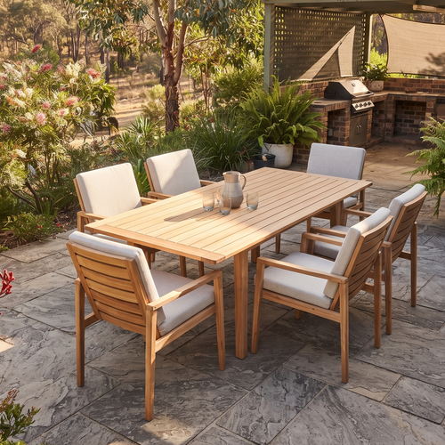 Sawyer 7 Piece Outdoor Dining Package