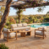Volare 4 Piece Outdoor Lounge Package
