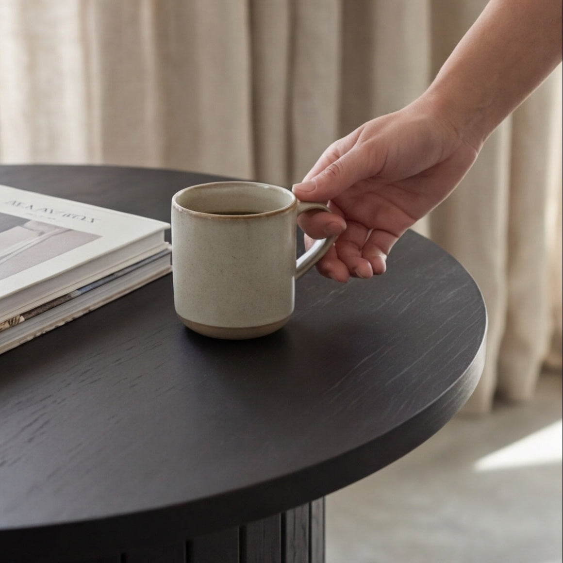 Athena Ripple Lamp Table