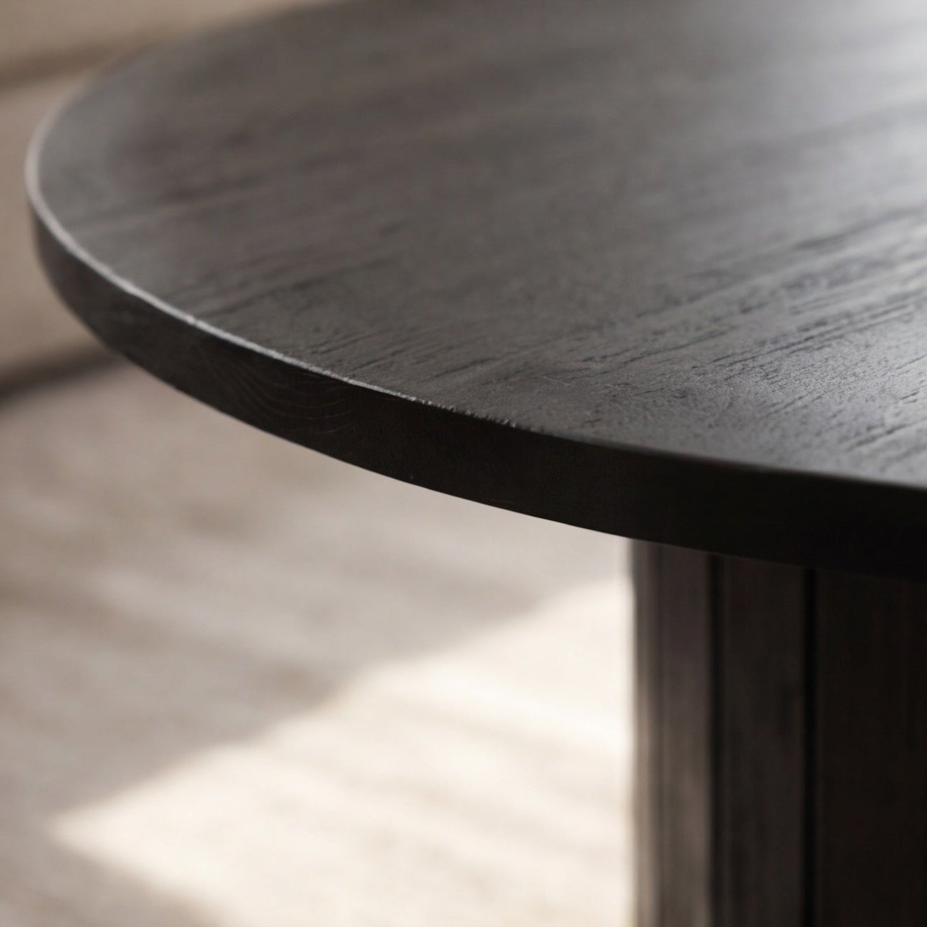 Athena Ripple Round Coffee Table
