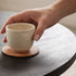 Athena Ripple Round Coffee Table