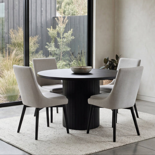 Athena Round 5 Pce Dining Setting