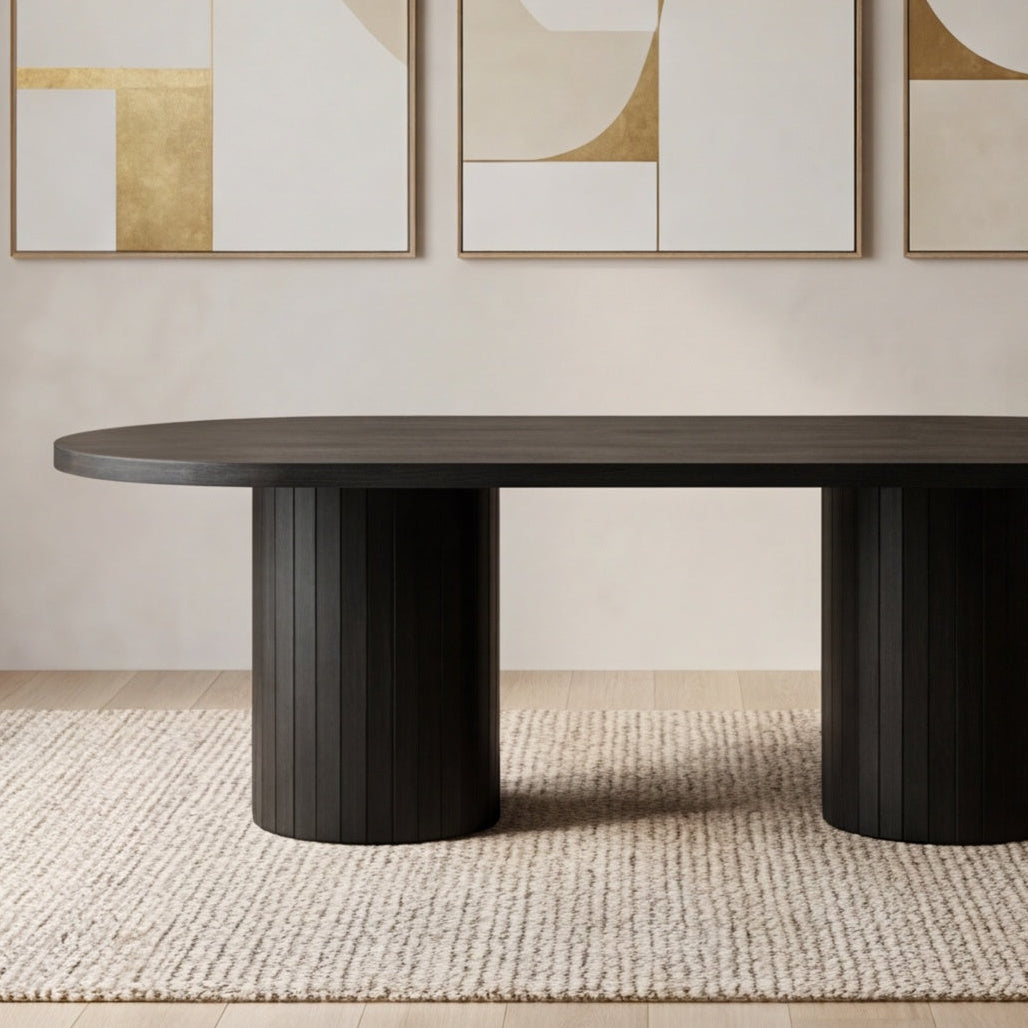 Athena 240cm Ripple Dining Table