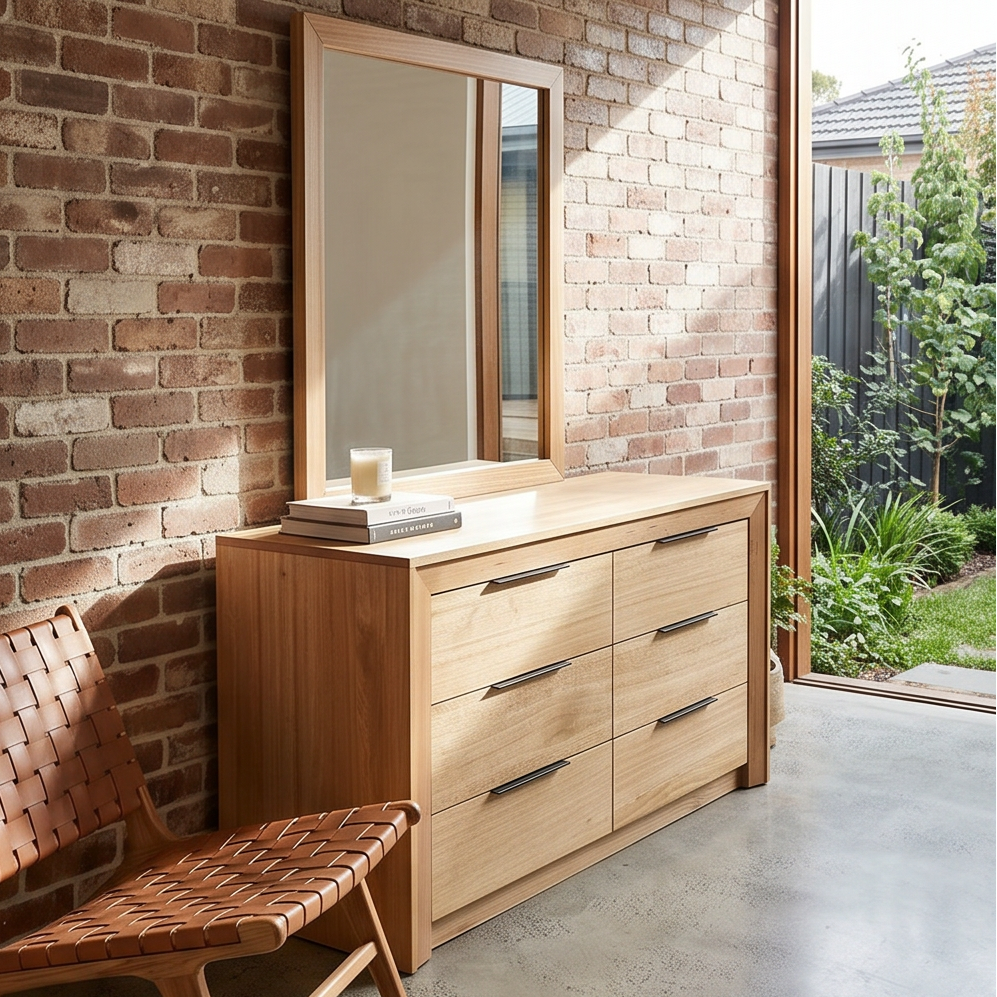 Ottawa Tasmanian Oak Dressing Table