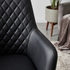 Bermuda Dining Chair In Black Easycare