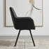 Bermuda Dining Chair In Black Easycare